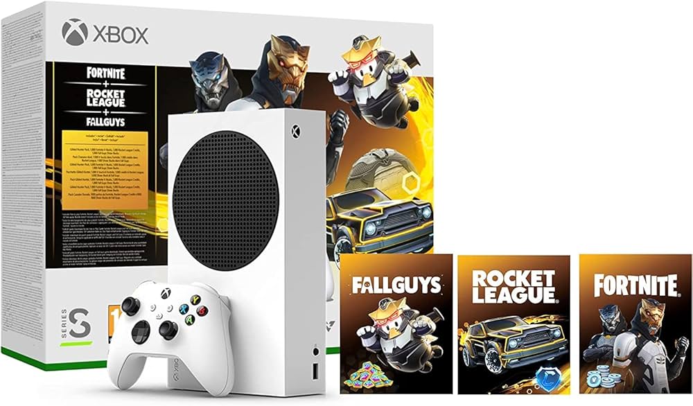 Microsoft Xbox Series S Holiday Bundle RRS-00078 : Amazon.pl
